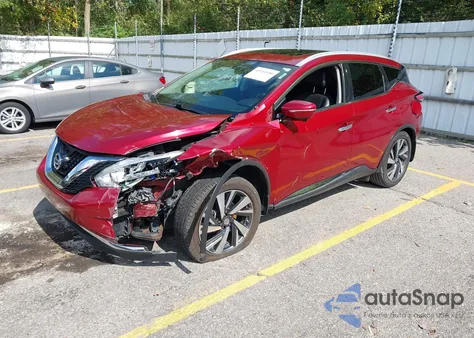 2015 Nissan Murano Platinum из США, поврежденный, VIN 5N1AZ2MH5FN273237